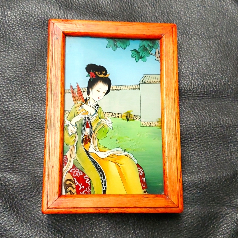 Vintage Asian storage box